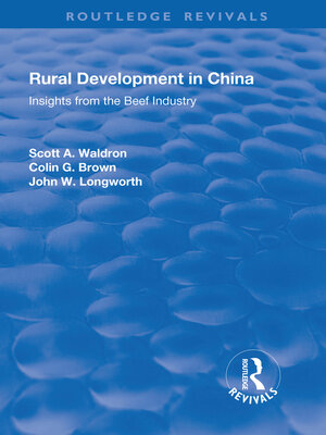 cover image of Rural Development in China